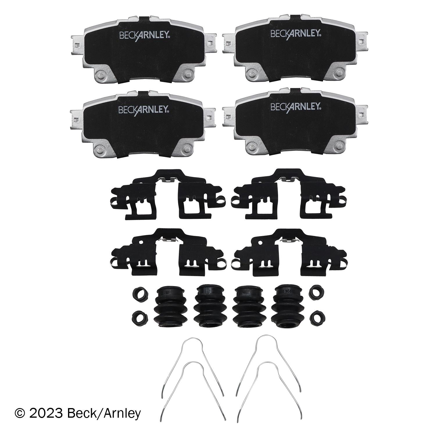 Beck / Arnley Ceramic Brake Pads 085-7109B