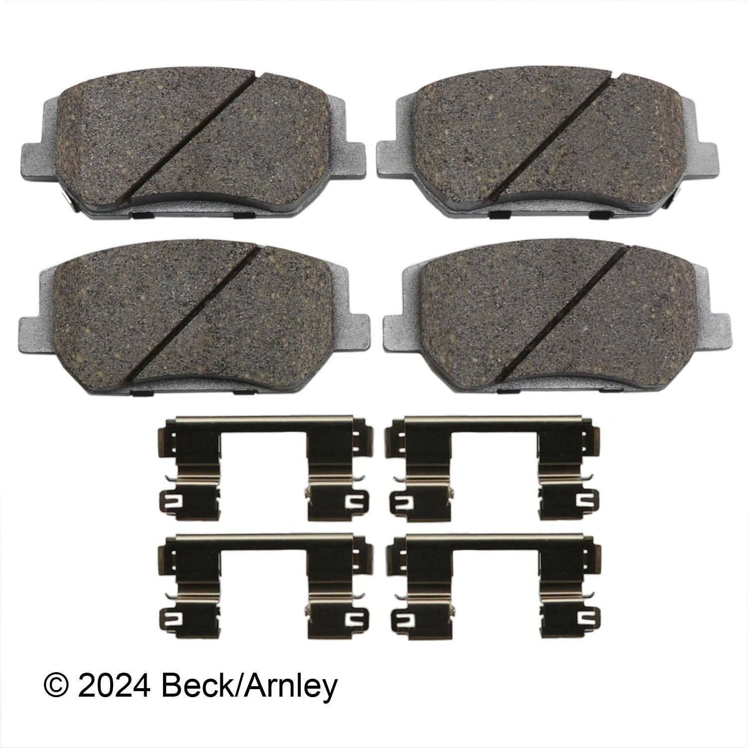 Beck / Arnley Ceramic Premium Brake Pads 085-7111