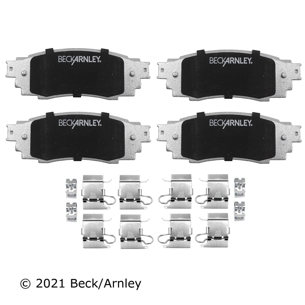Beck / Arnley Semi - Metallic Disc Brake Pad Set 085-7114