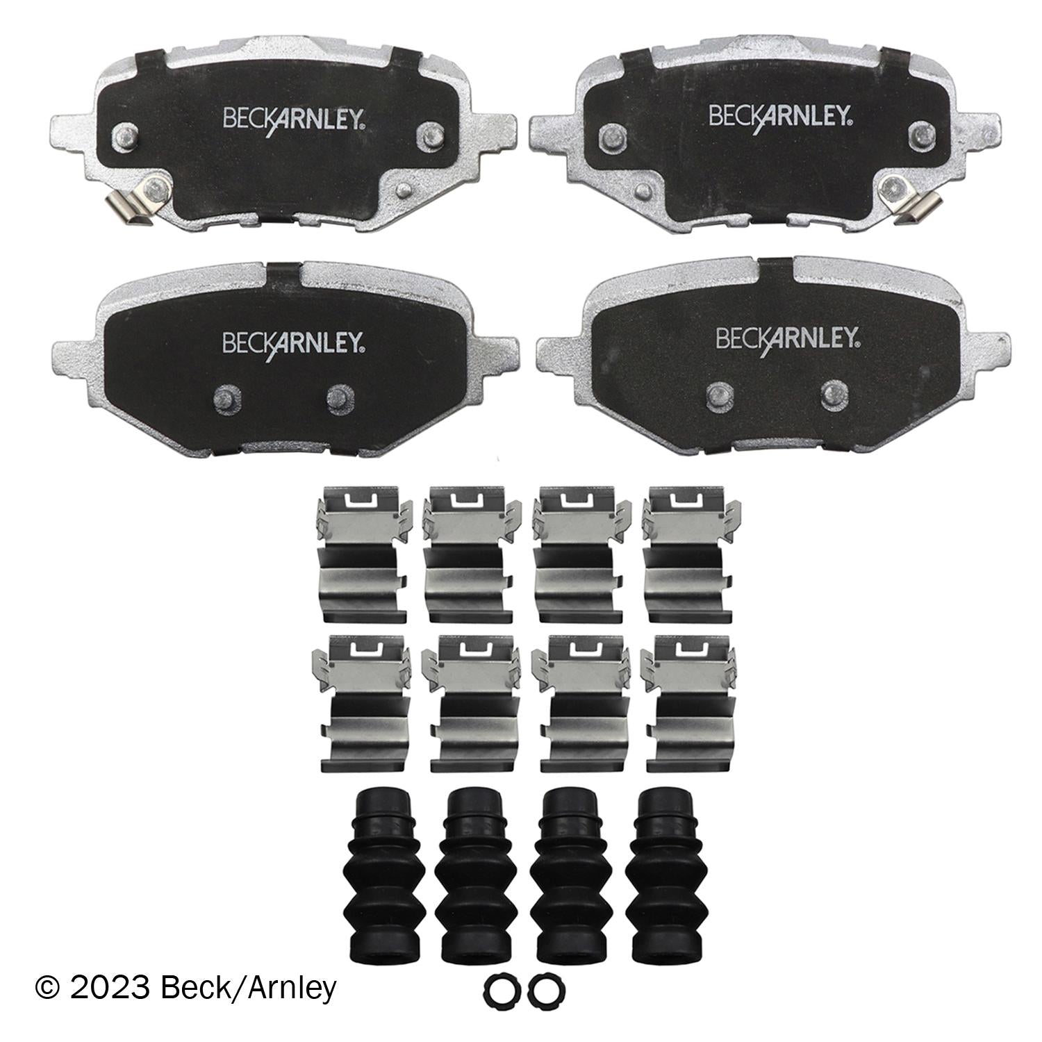 Beck / Arnley Ceramic Disc Brake Pad Set 085-7116