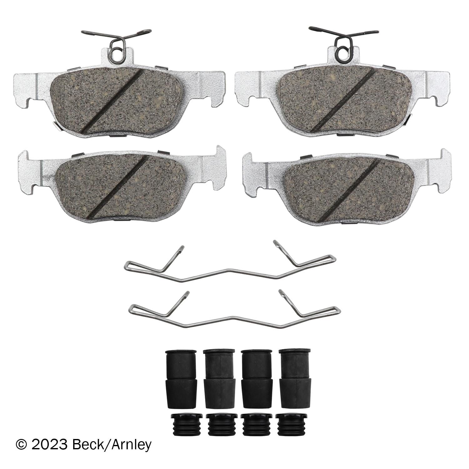 Beck / Arnley Ceramic Disc Brake Pad Set 085-7129