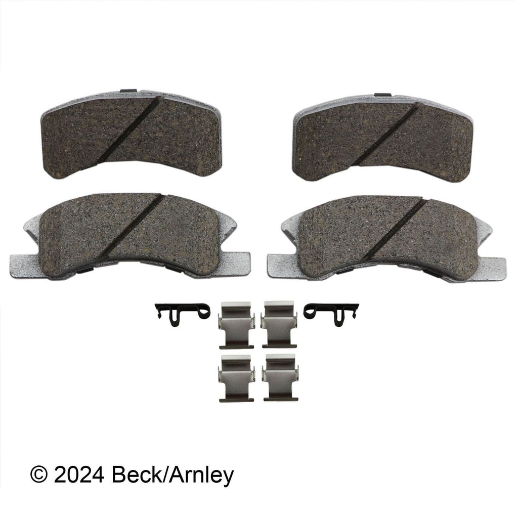 Beck / Arnley Ceramic Disc Brake Pad Set 085-7147