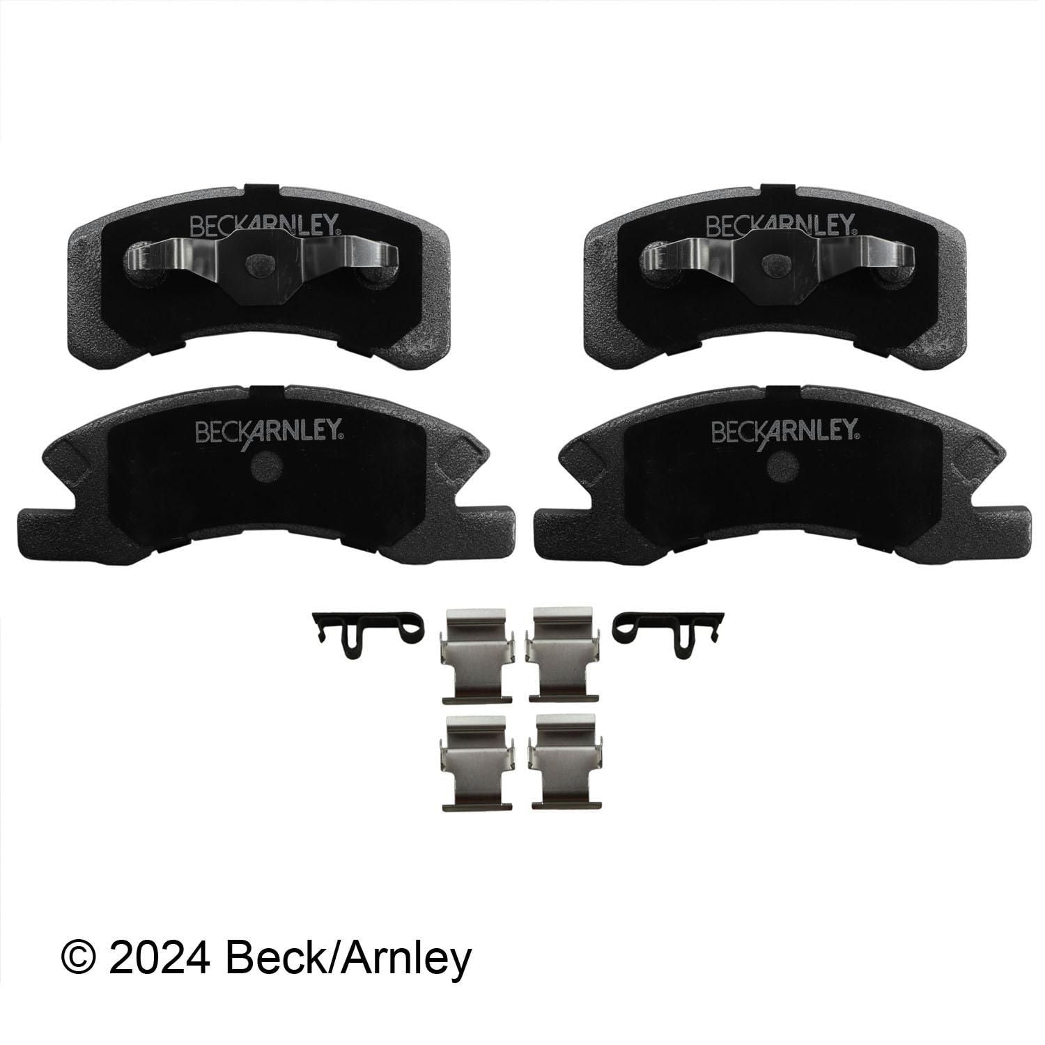 Beck / Arnley Ceramic Disc Brake Pad Set 085-7147