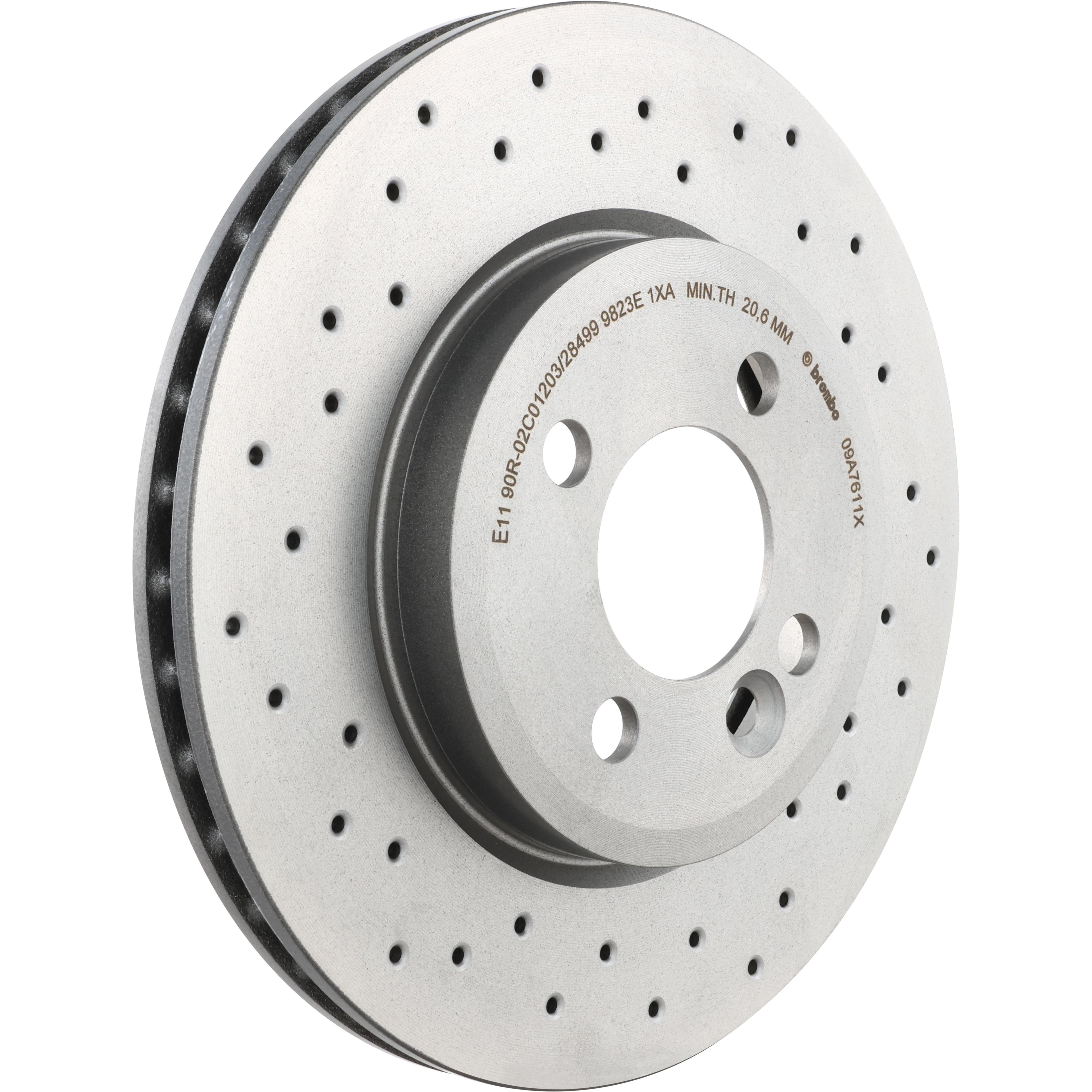 Brembo Disc Brake Rotor 09.A761.1X