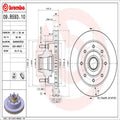 Brembo Disc Brake Rotor 09.B593.10