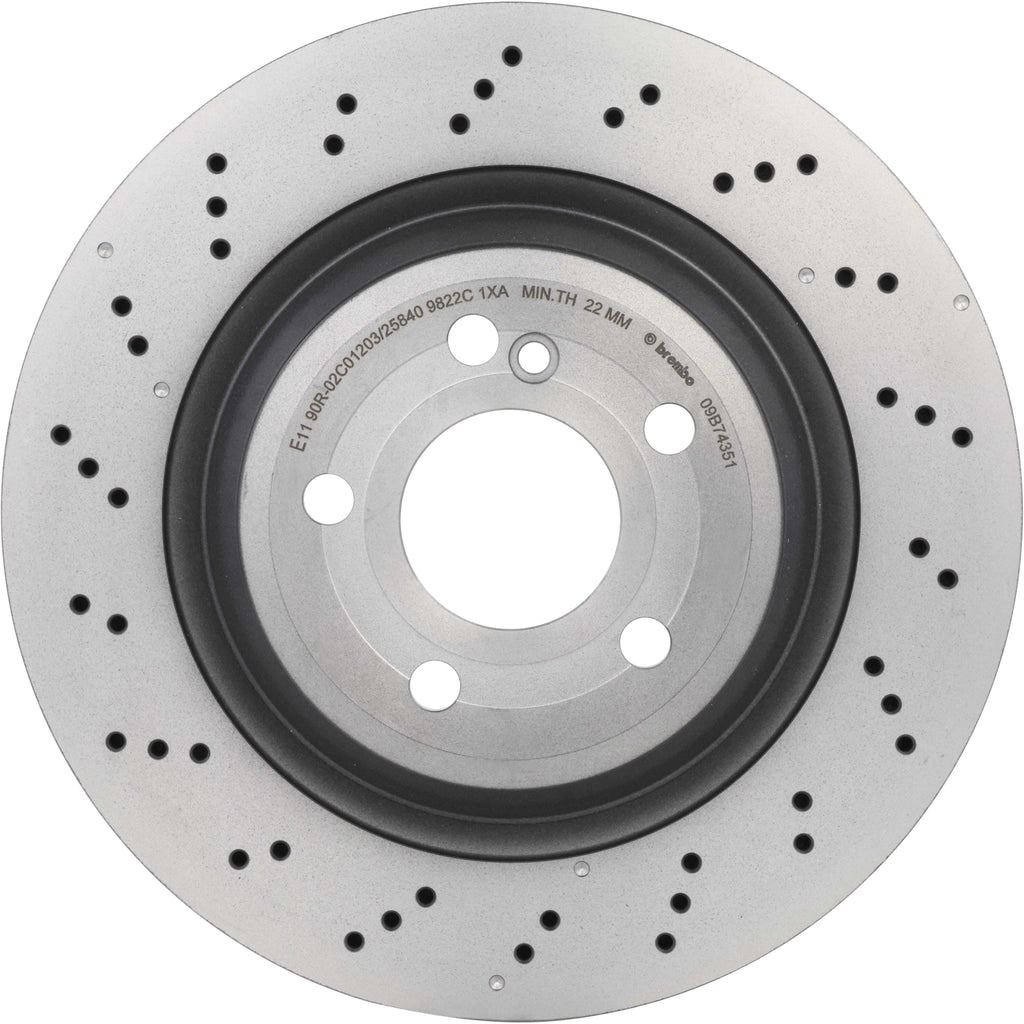 Brembo Disc Brake Rotor 09.B743.51