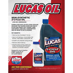 Lucas Oil Products Synthetic Blend Small Engine Oil Premix 2.6oz