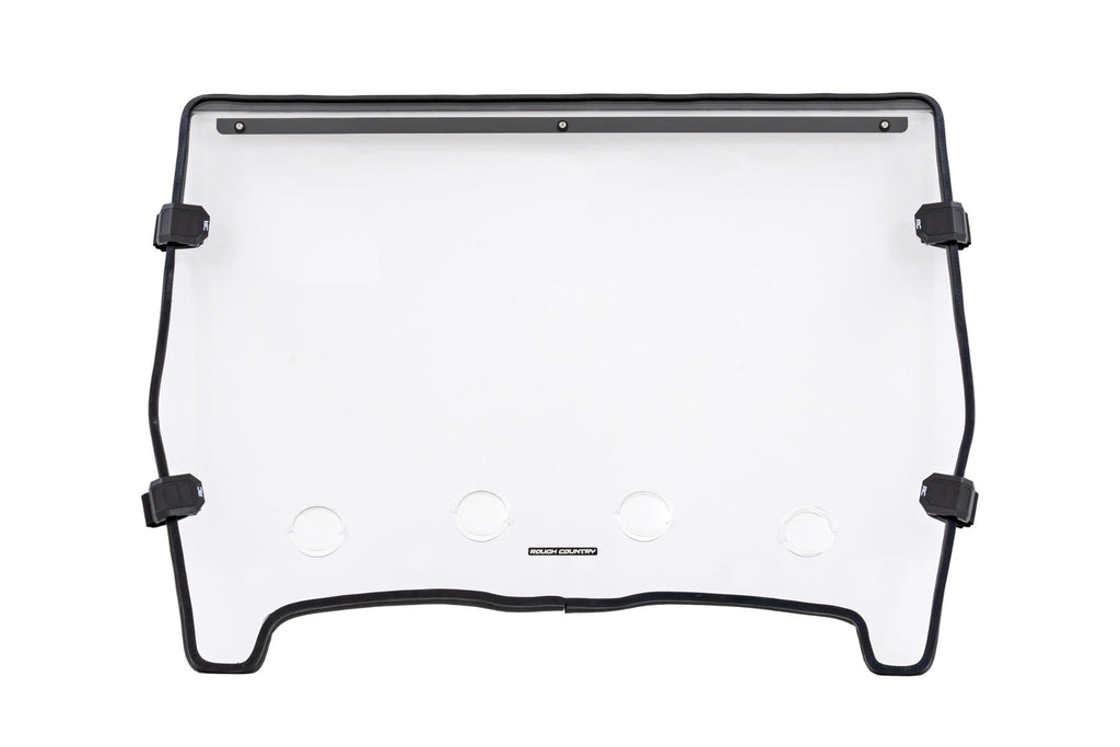 Vented Full Windshield | Scratch Resistant | John Deere Gator XUV 625/Gator XUV 850