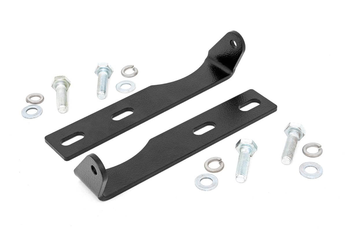 LED Light Kit | Bumper Mount | 20" Black Dual Row | Jeep Grand Cherokee WK2 (11-20)