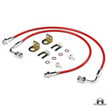 JK Wrangler Replacement Brake Lines, Pair 24.5"