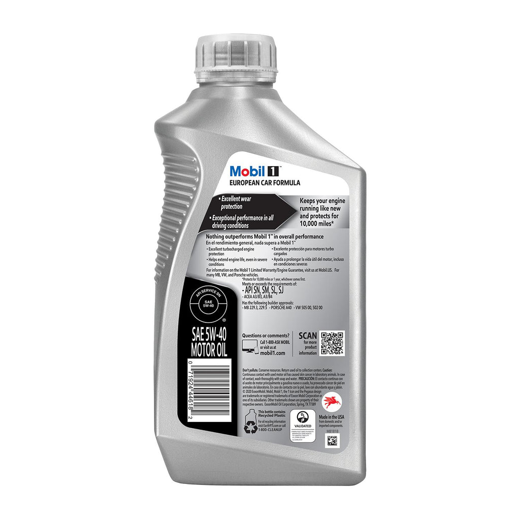 Mobil 1 FS Full Synthetic Engine Oil 5W-40 1 Quart
