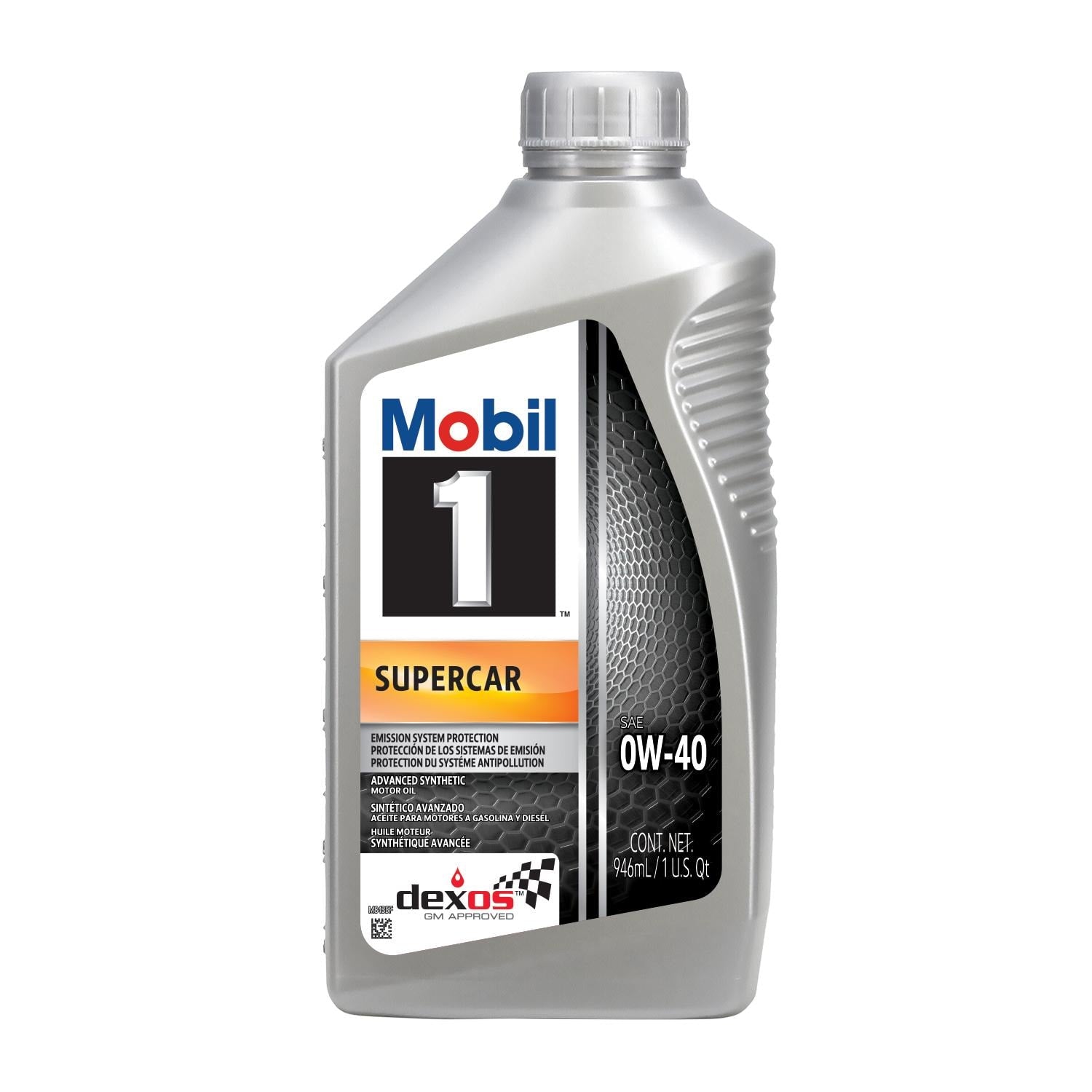 Mobil 1 Full Synthetic Engine Oil 0W-40 1 Quart