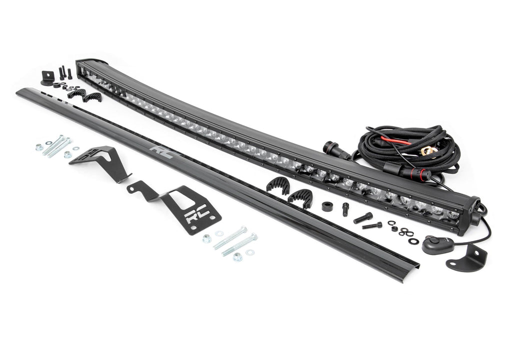 LED Light Kit | Front Mount | 40" Black Single Row | Can-Am Commander Max 1000