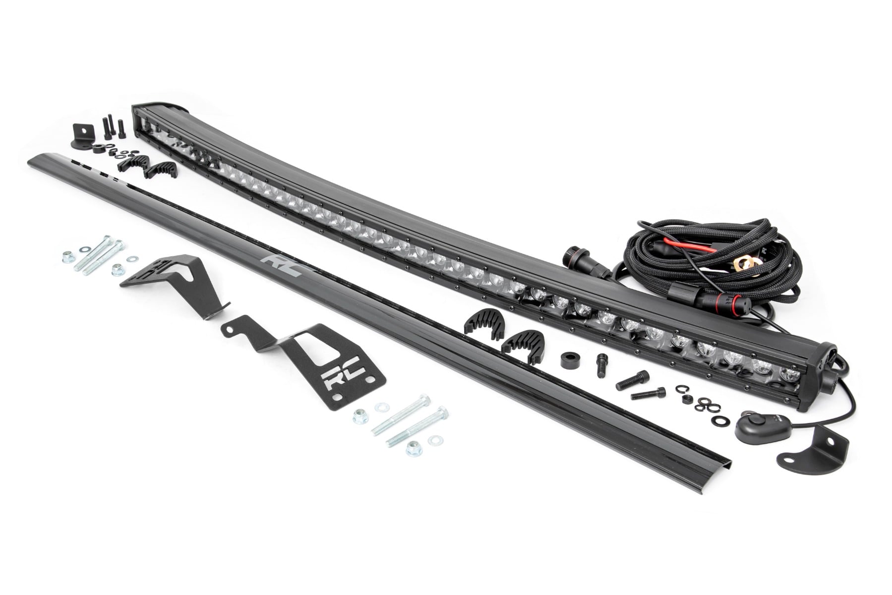 LED Light Kit | Front Mount | 40" Black Single Row | Can-Am Commander Max 1000