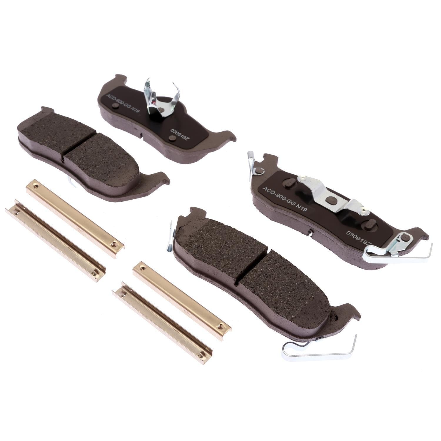 Silver Ceramic Disc Brake Pad Set 14D1041CHF1