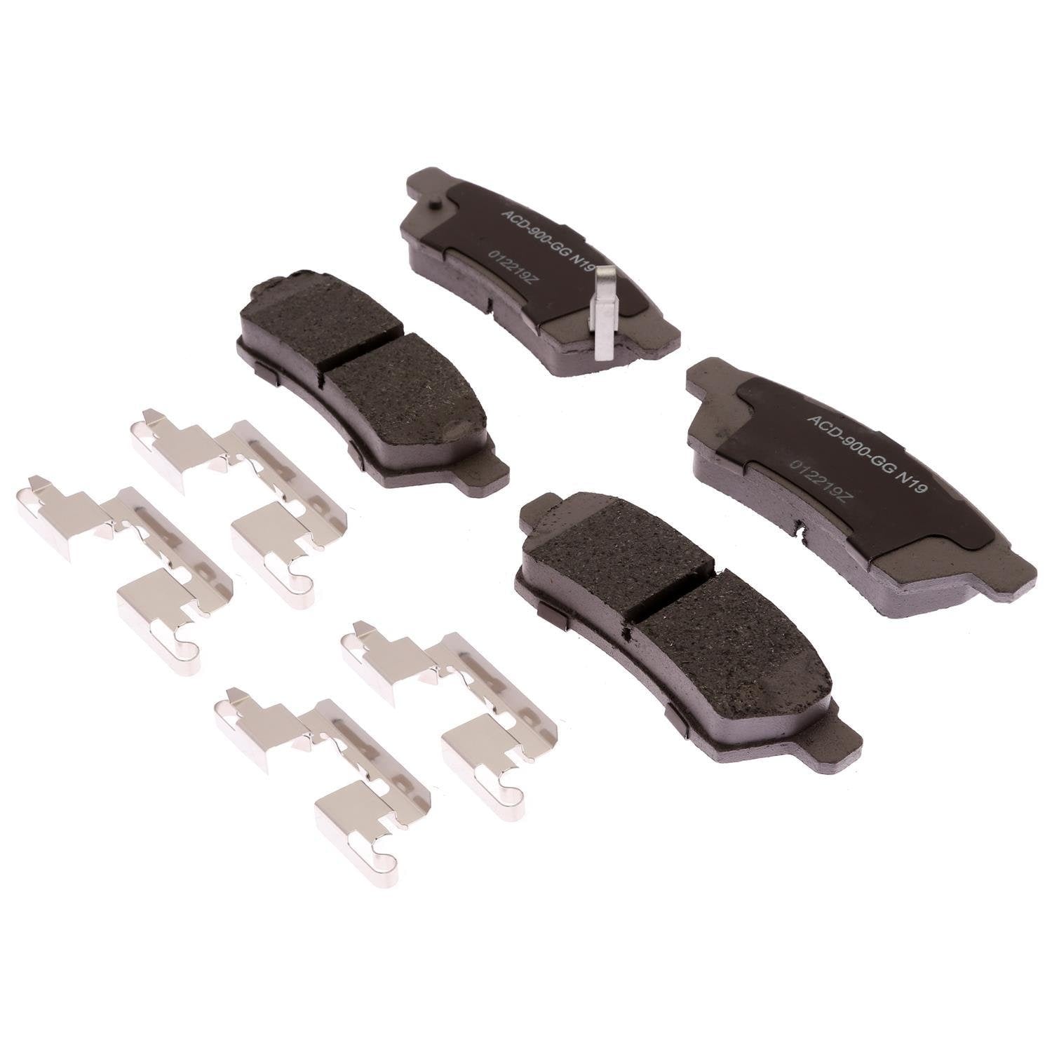 Silver Ceramic Disc Brake Pad Set 14D1100CHF1