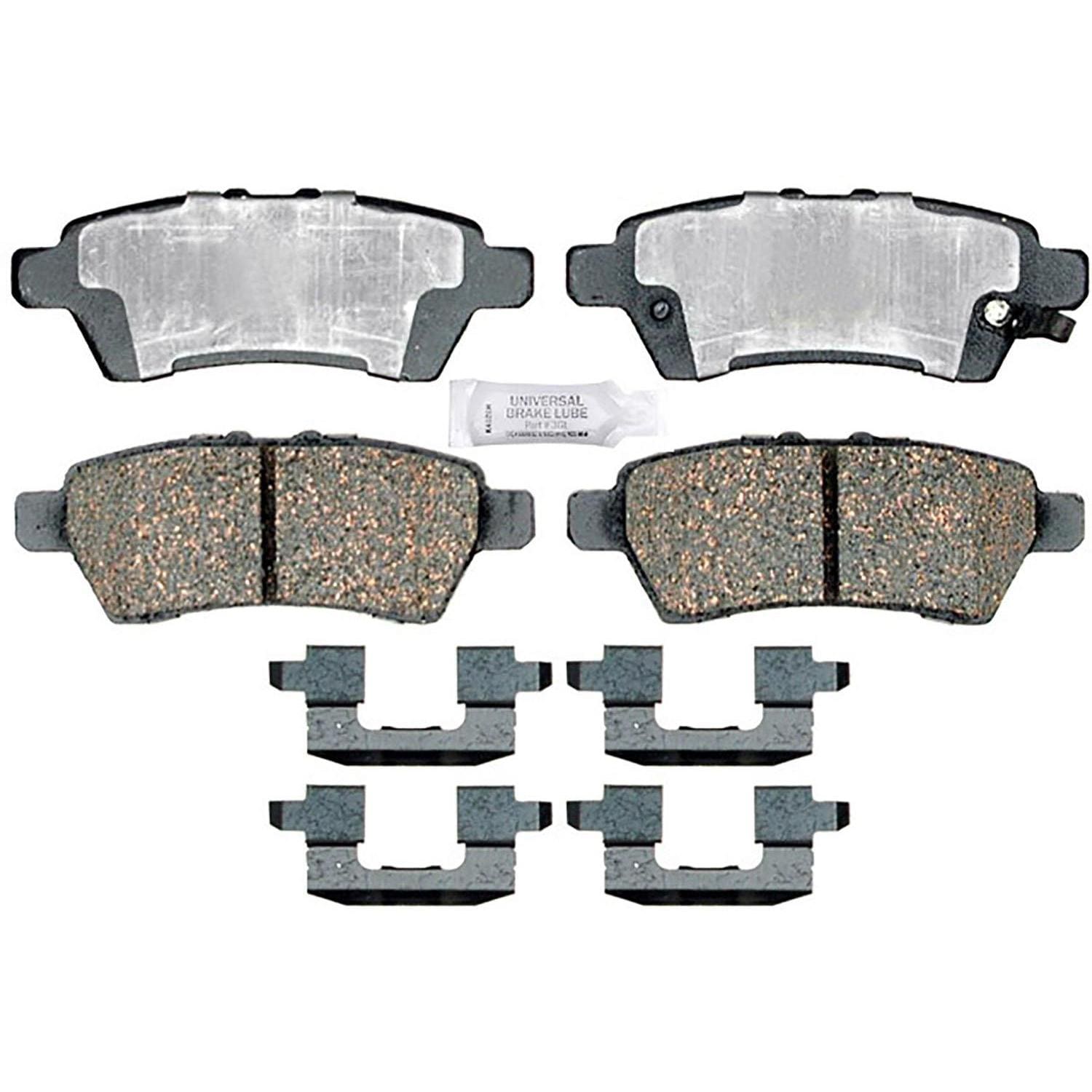 Silver Ceramic Disc Brake Pad Set 14D1101CH