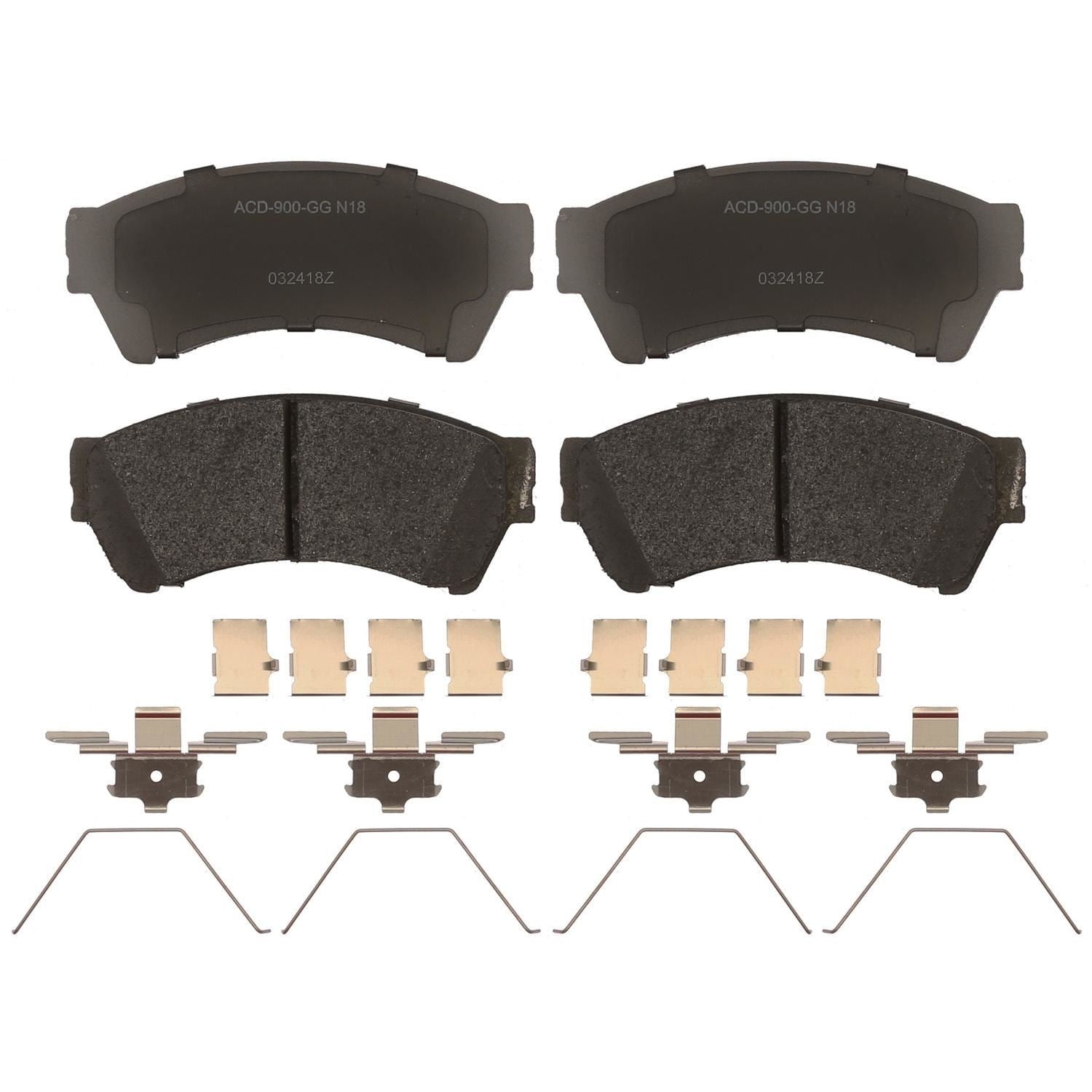 Silver Ceramic OEM Brake Pads 14D1164CHF1