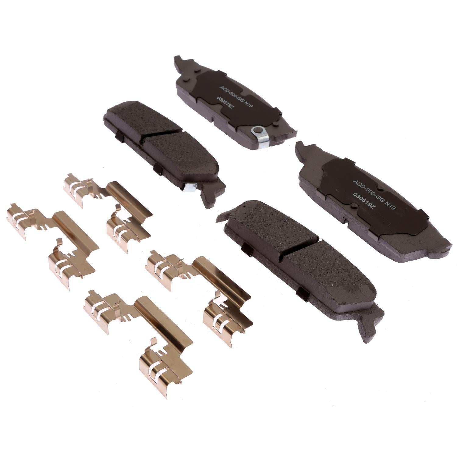 Silver Ceramic Disc Brake Pad Set 14D1194CHF1
