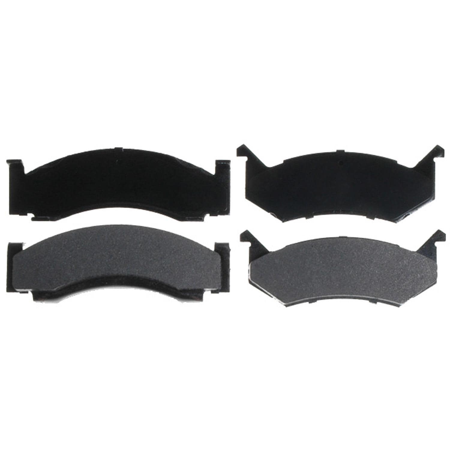 Silver Semi-metallic Disc Brake Pad Set 14D269M