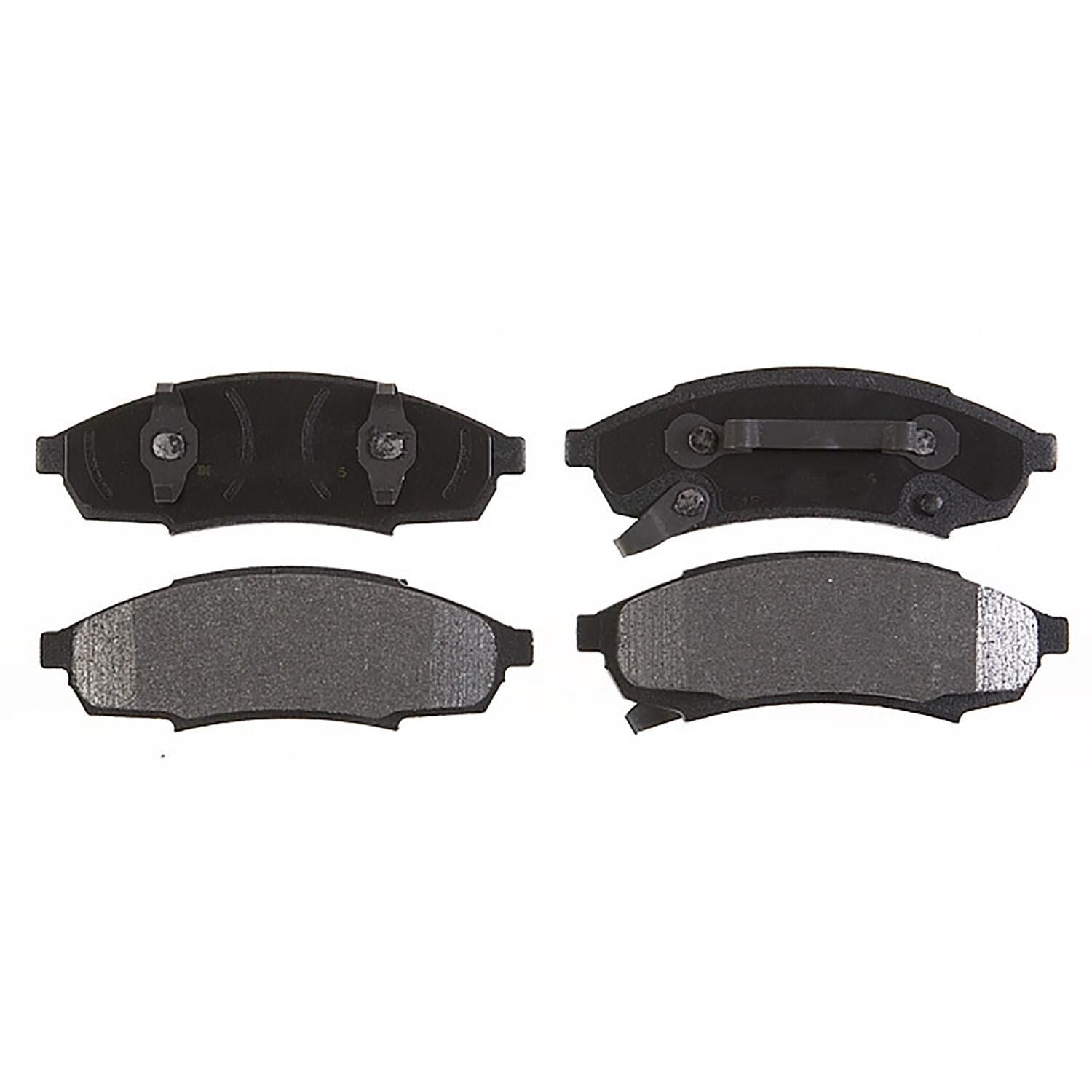 Silver Ceramic Disc Brake Pad Set 14D376C
