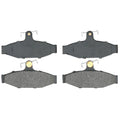 Silver Semi-Metallic Disc Brake Pad Set 14D413MH