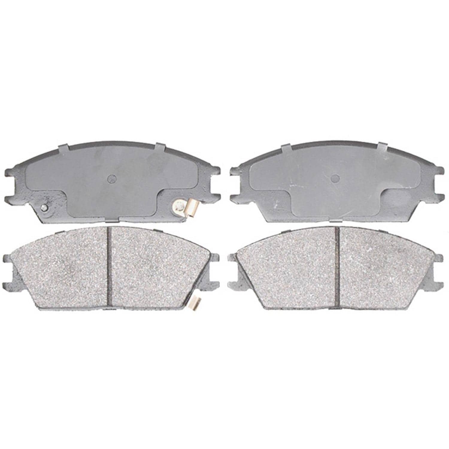 Silver Semi-Metallic Disc Brake Pad Set 14D440M