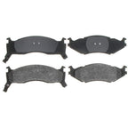 Silver Metallic Disc Brake Pad Set 14D524MH