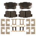 Silver Ceramic OEM Brake Pads 14D536CHF1
