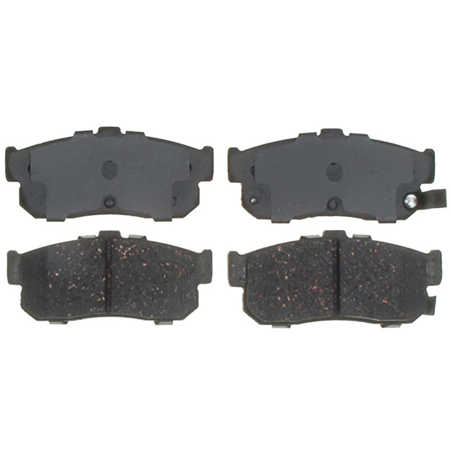 Silver Ceramic Disc Brake Pad Set 14D540CH