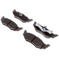 Silver Ceramic Disc Brake Pad Set 14D641CF1