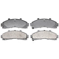 Silver Semi-Metallic Disc Brake Pad Set 14D652M