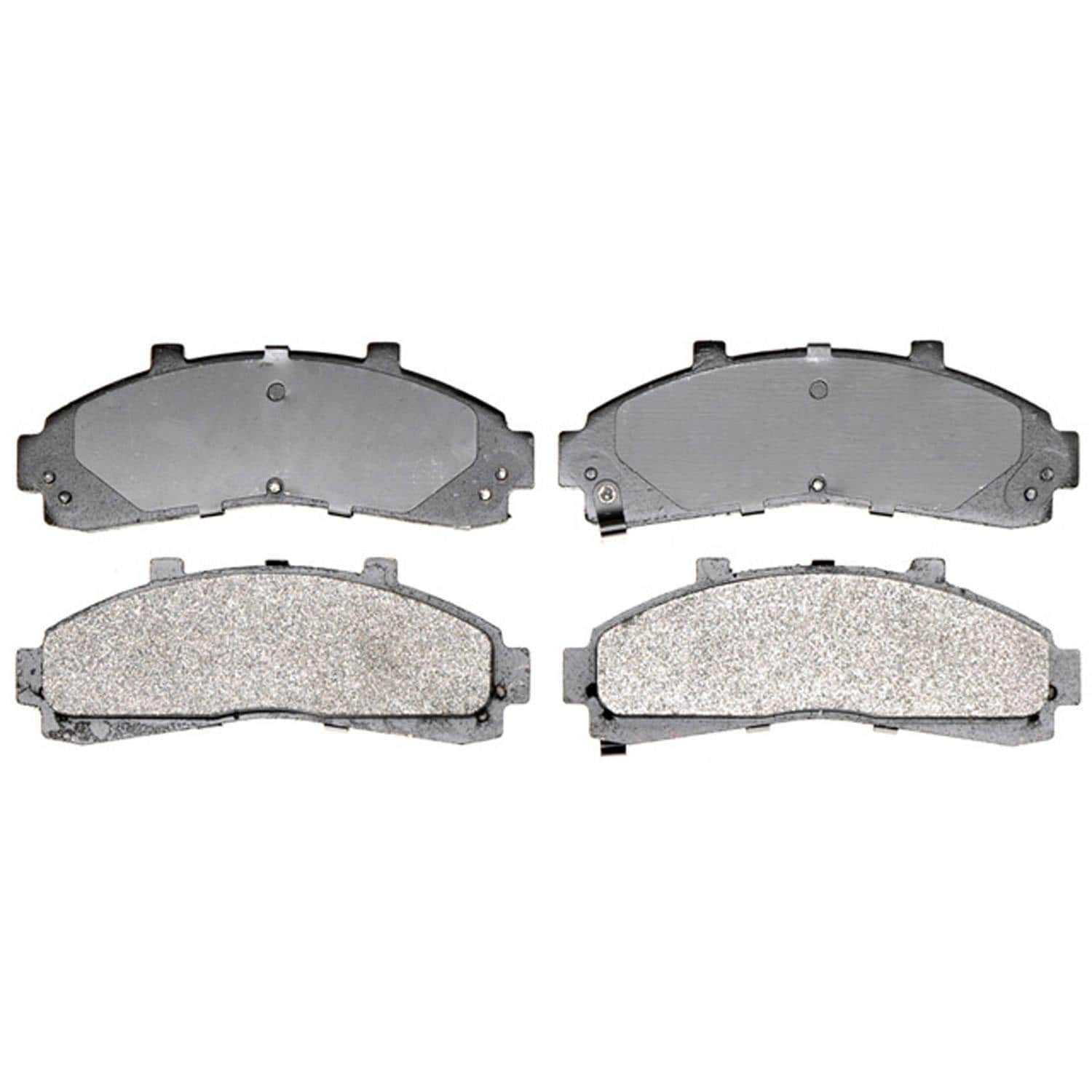 Silver Semi-Metallic Disc Brake Pad Set 14D652M