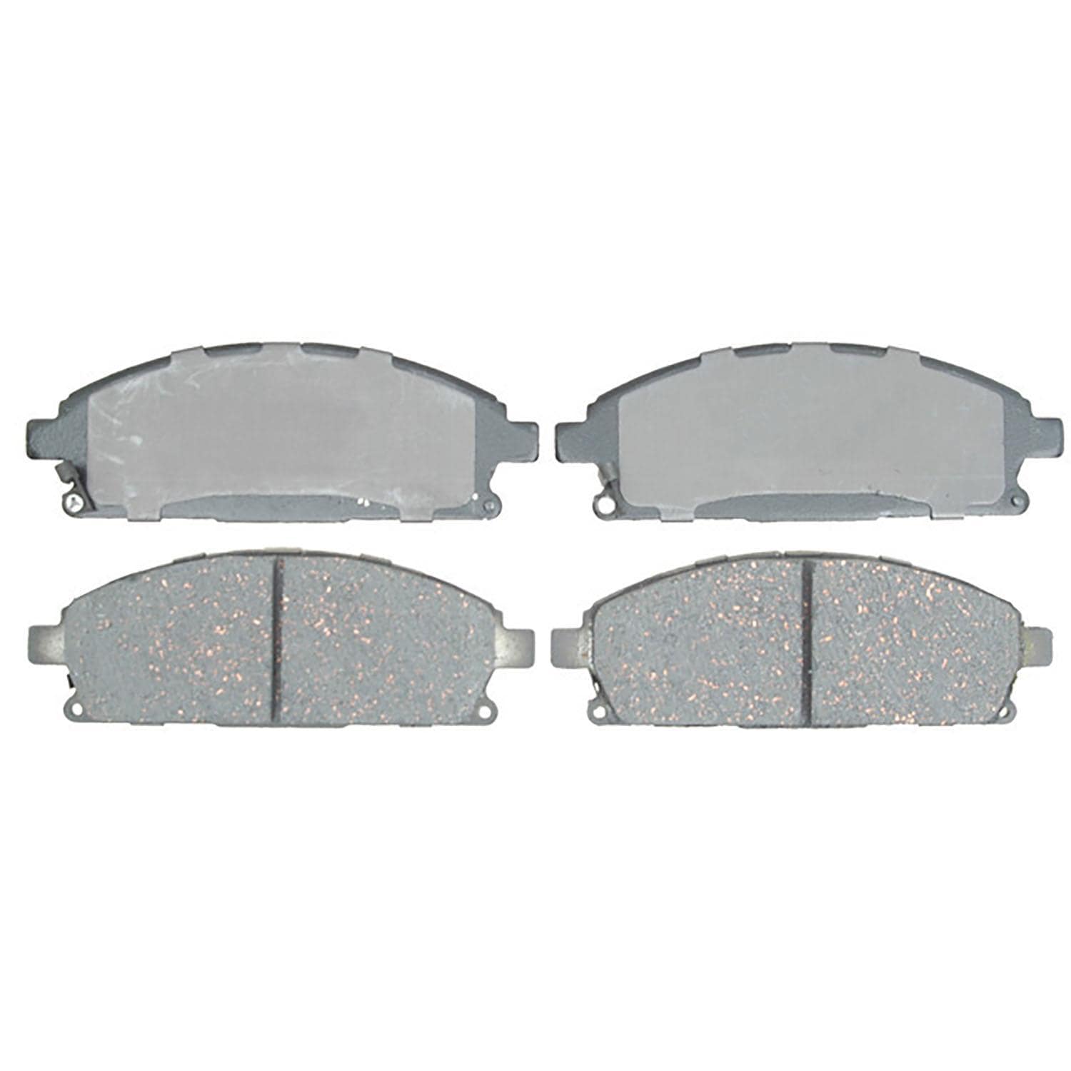 Silver Ceramic Disc Brake Pad Set 14D691CH