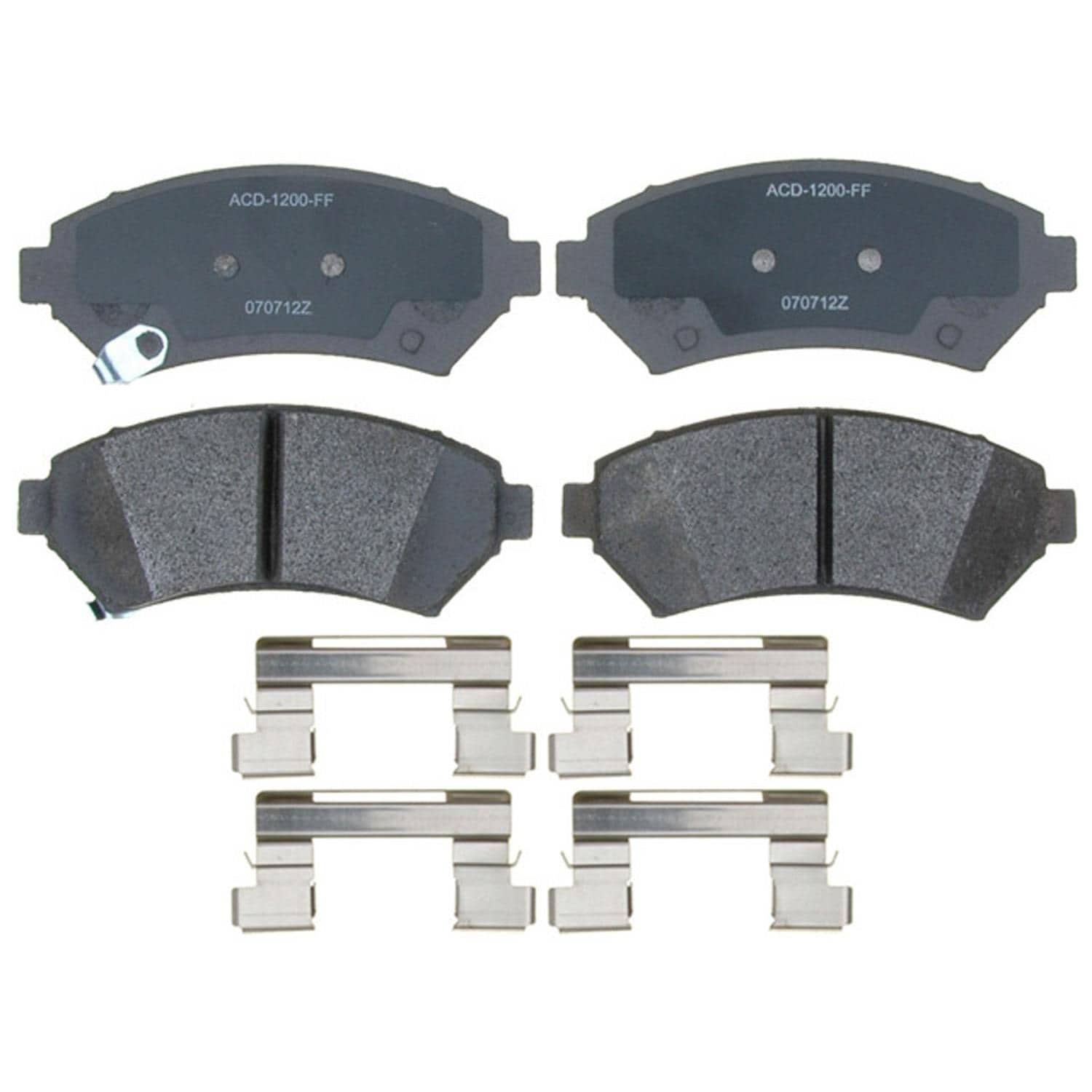 Semi-Metallic Disc Brake Pad Set 14D699MH