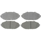 Silver Metallic Disc Brake Pad Set 14D748MX