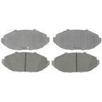 Silver Metallic Disc Brake Pad Set 14D748MX
