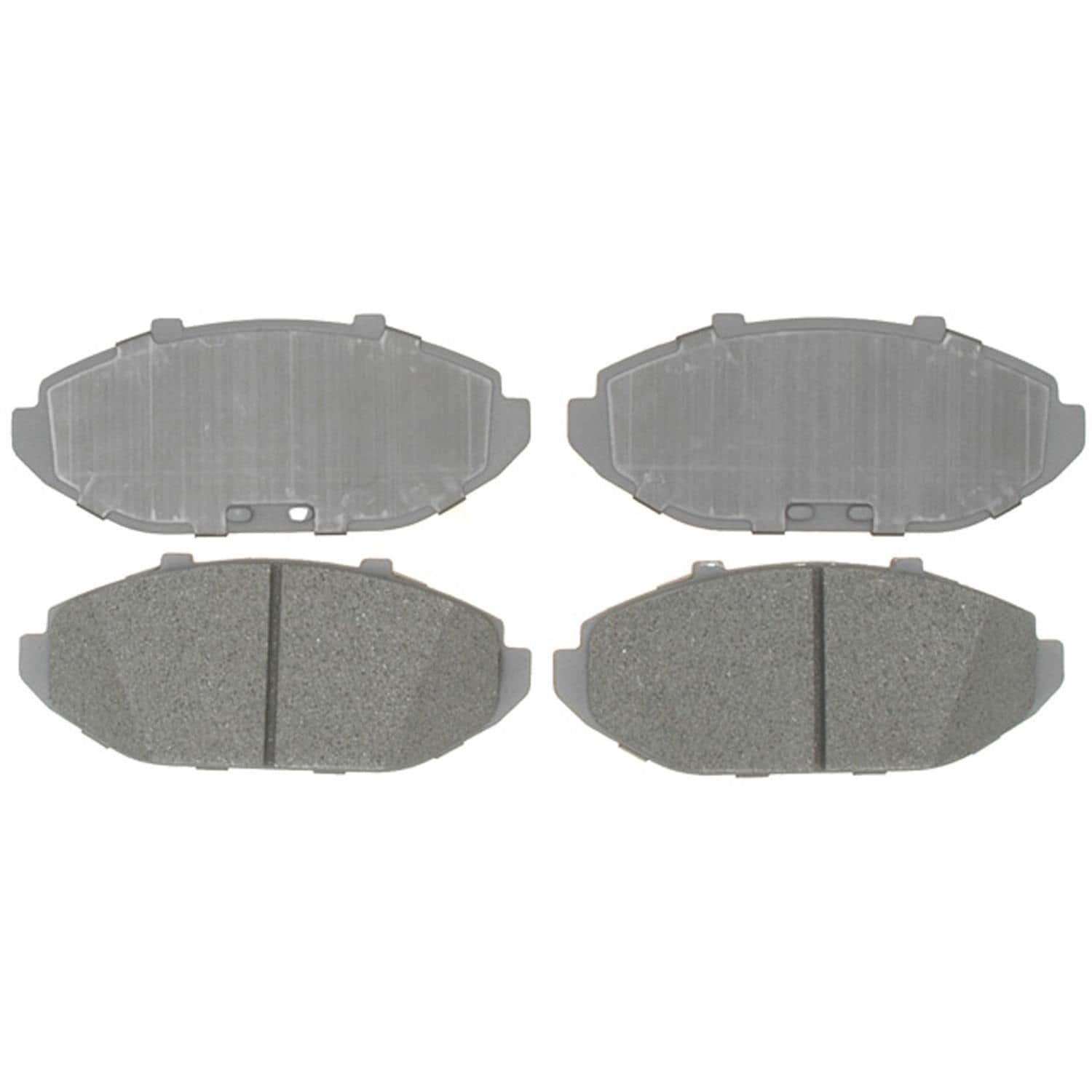 Silver Metallic Disc Brake Pad Set 14D748MX