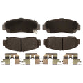 Silver Ceramic Disc Brake Pad Set 14D787CHF1
