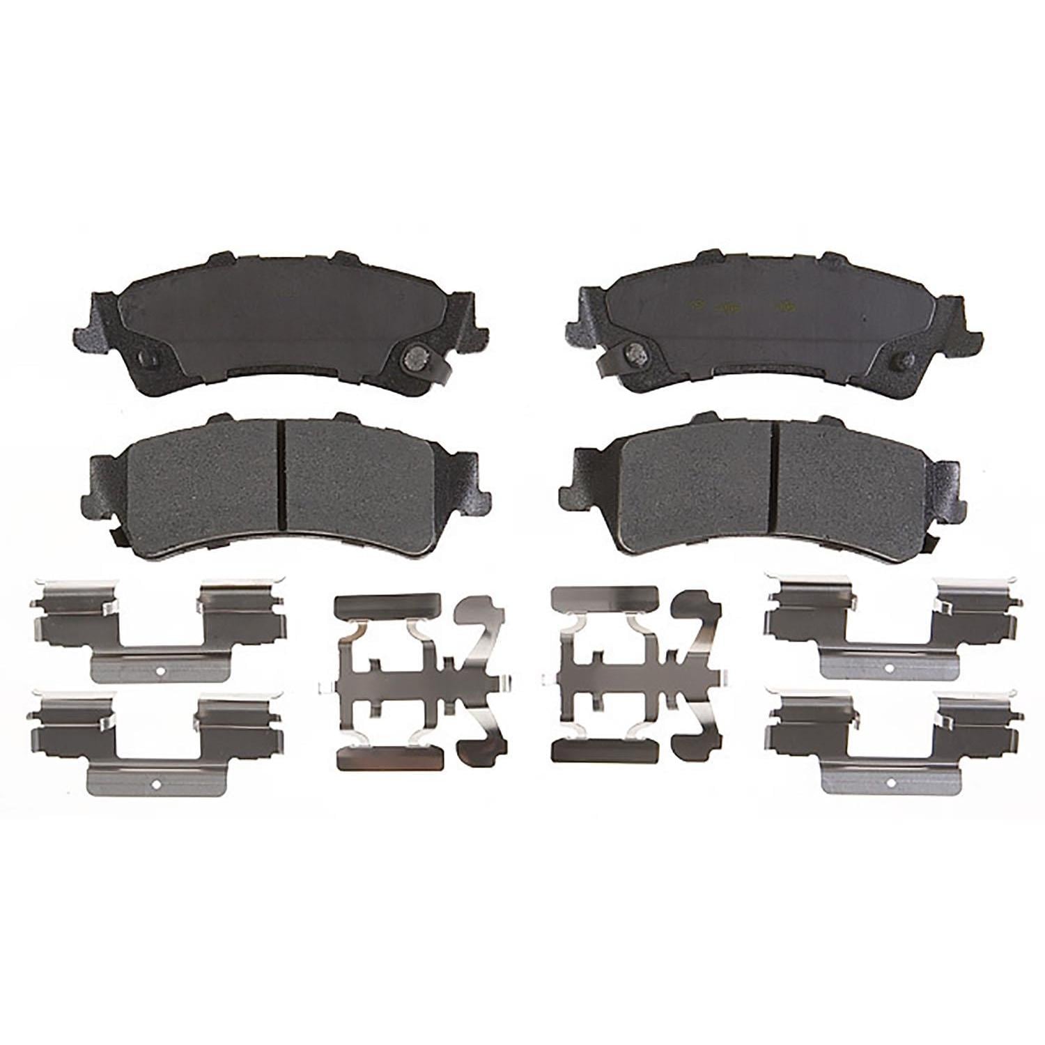 Silver Metallic Brake Pads 14D792MH