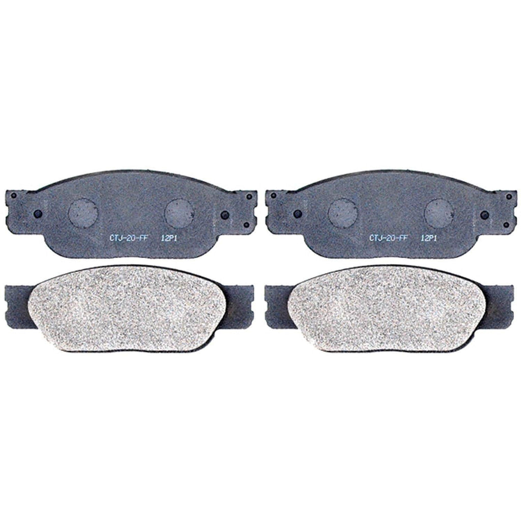 Silver Ceramic Disc Brake Pad Set 14D805CH