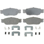 Silver Ceramic Disc Brake Pad Set 14D805CH