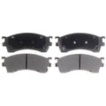Silver Ceramic Disc Brake Pad Set 14D813CH