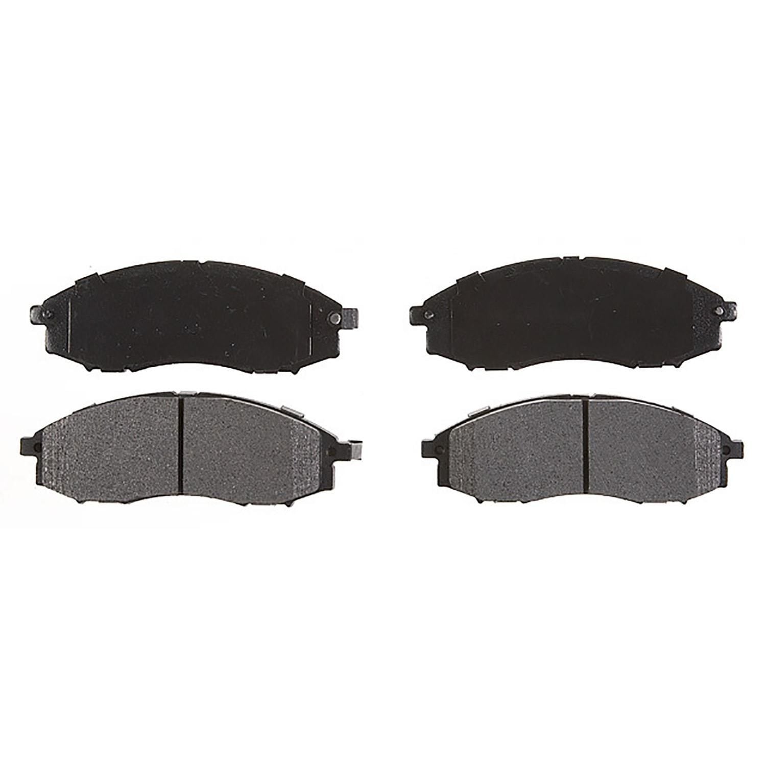 Silver Ceramic Disc Brake Pad Set 14D830CH