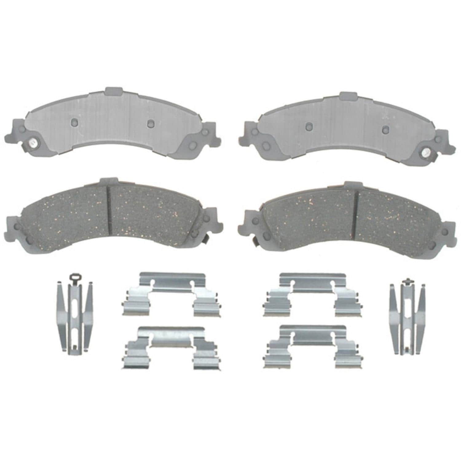 Silver Ceramic Disc Brake Pad Set 14D834CH