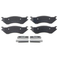 Silver Semi-metallic Disc Brake Pad Set 14D842MH