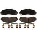 Silver Ceramic Disc Brake Pad Set 14D913CHF1
