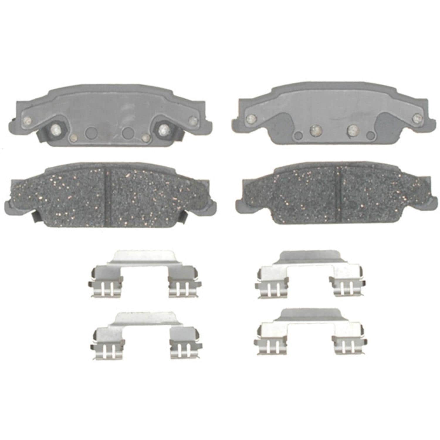 Silver Ceramic Disc Brake Pad Set 14D922CH
