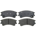 Silver Semi-metallic Disc Brake Pad Set 14D957M