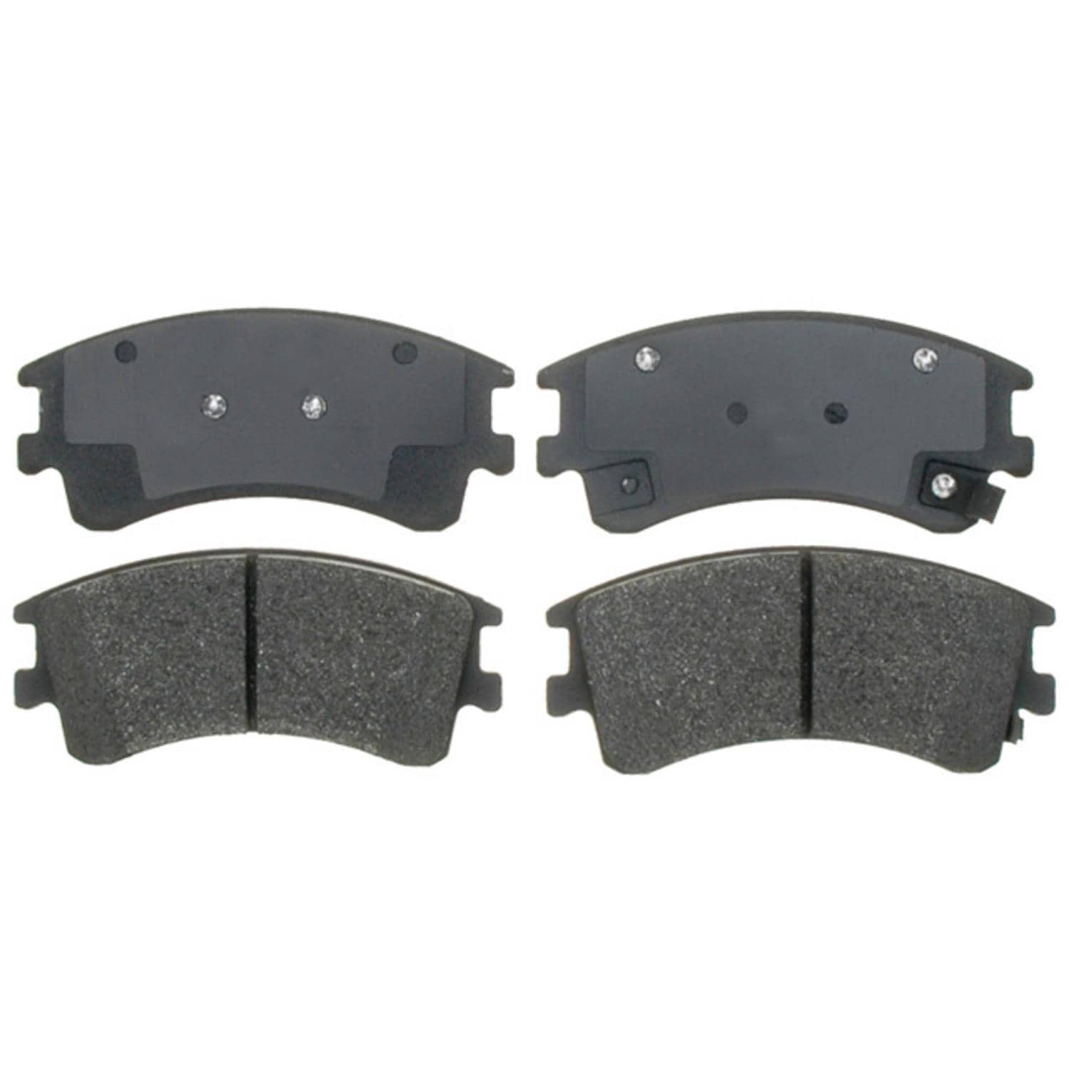 Silver Semi-metallic Disc Brake Pad Set 14D957M